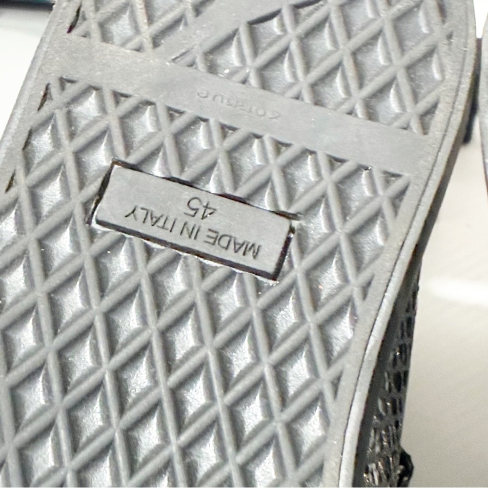 Giuseppe Zanotti Black Silver Python Sneakers Met… - image 7